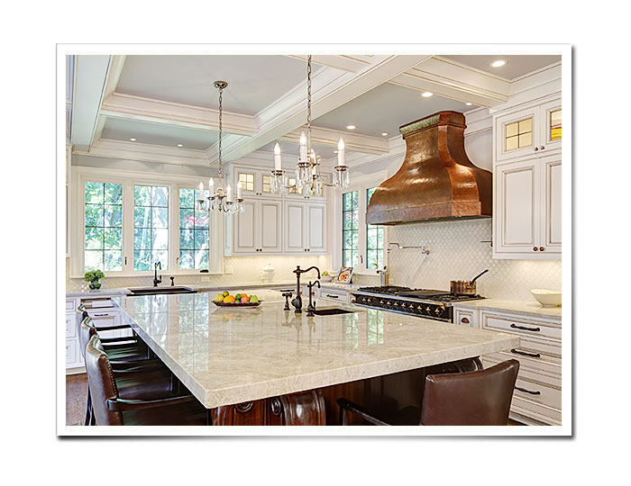 Custom Copper Range Hood